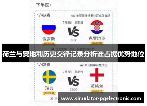 荷兰与奥地利历史交锋记录分析谁占据优势地位